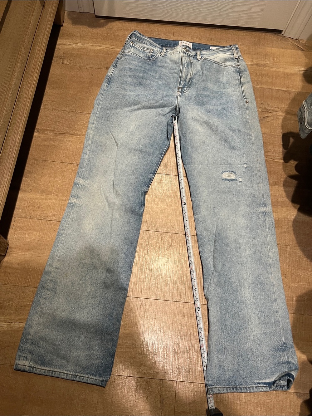 Frame straight leg jeans size 30 like new